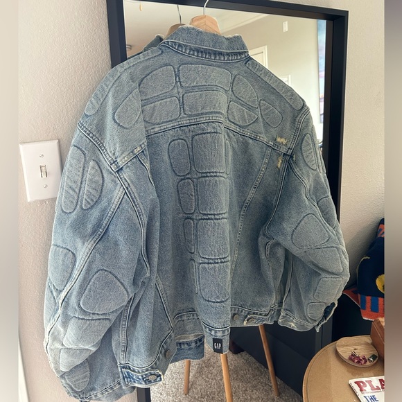 Yeezy Gap Balenciaga Collab Denim Jacket - Picture 2 of 8